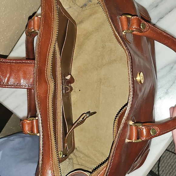 Brahmin Brown Leather Bag - Picture 5 of 12